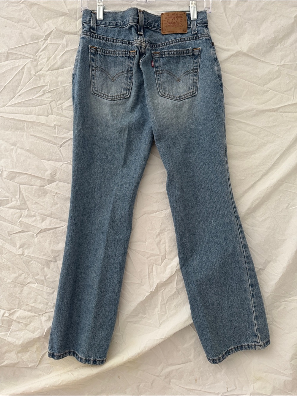 Levis Vintage 2002 Y2K 515 Blue Bootcut Jeans - Picture 7 of 7